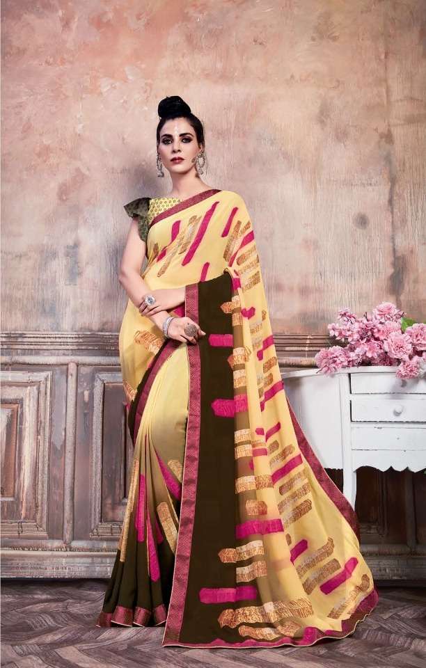 Starwalk By Rachna Weightless Printed Fancy Sarees
