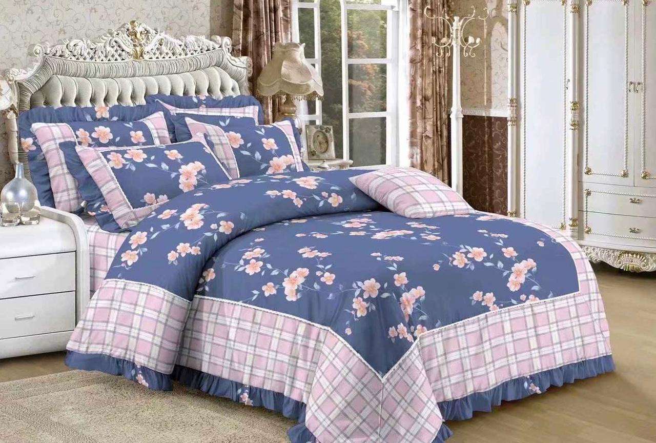 British Country King Size Bedsheets With Comforter And 2 Pillow Cover Set Wholesale Shop