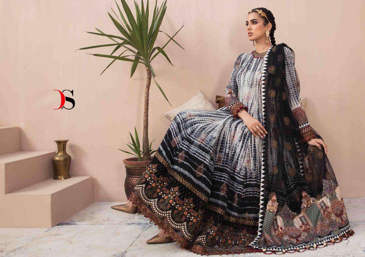 Maria B Lawn 21 Vol 3 By Deepsy Cotton Pakistani Designer Suits