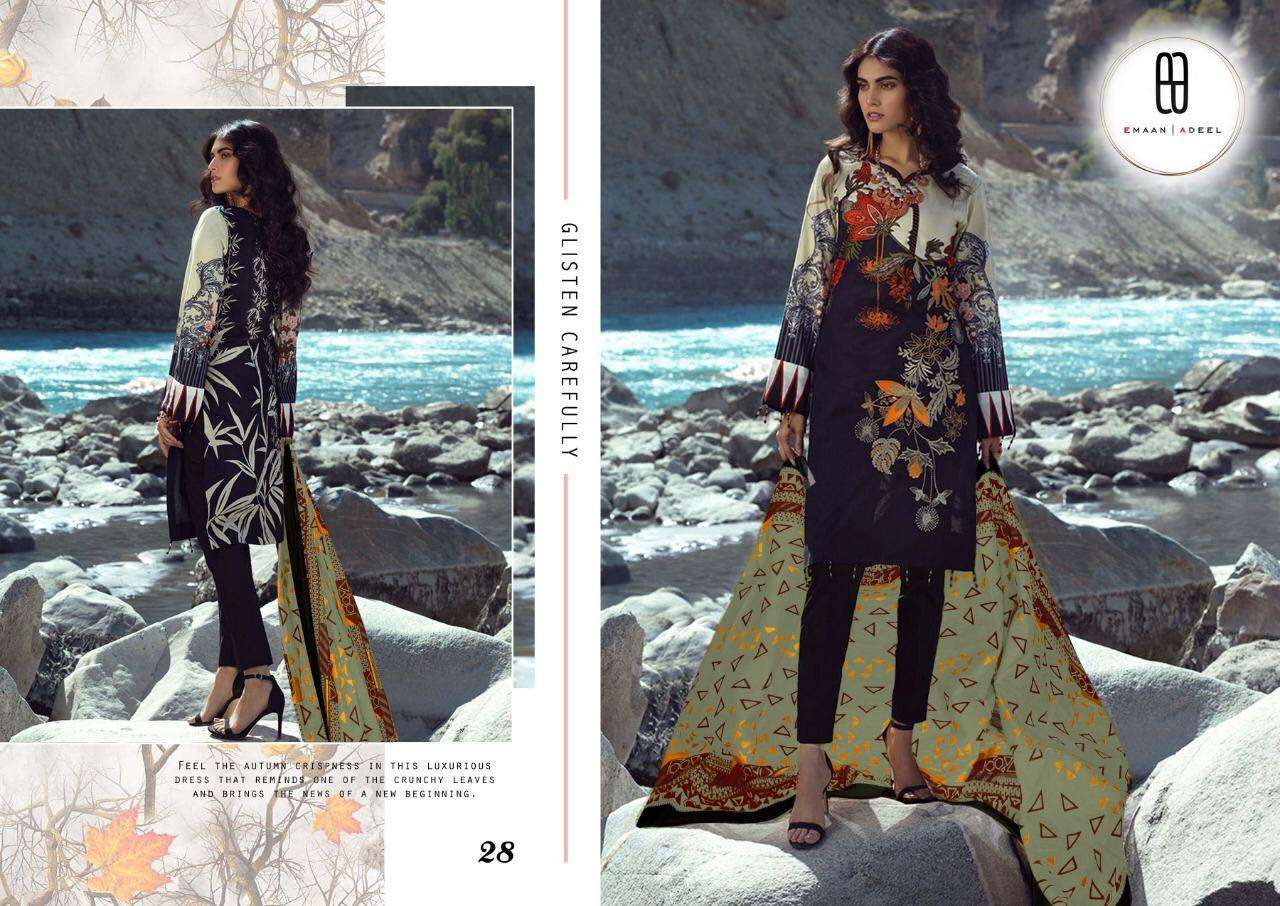 Emaan Adeel Vol-3 Series 21-30 Pure Lawn Pakistani Printed Suit