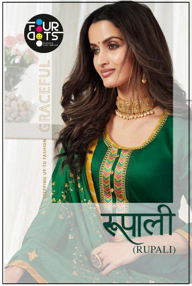 Fourdots Rupali Jam Silk Exclusive Designer Suits