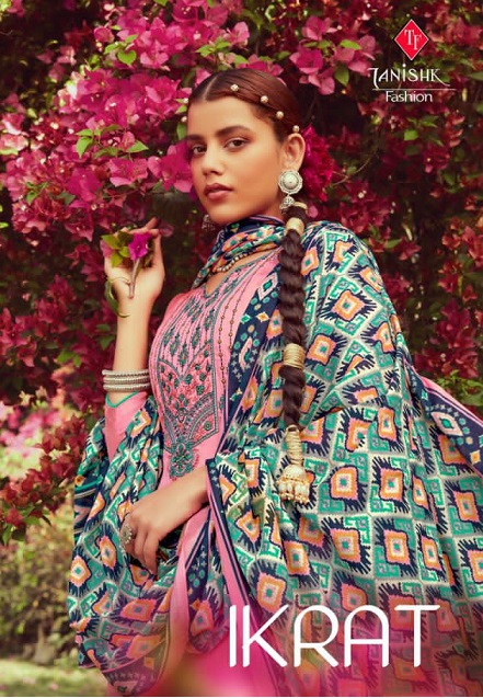 Tanishk Fashion Ikrat Series 16401-16408 Pure Jam Silk Suit