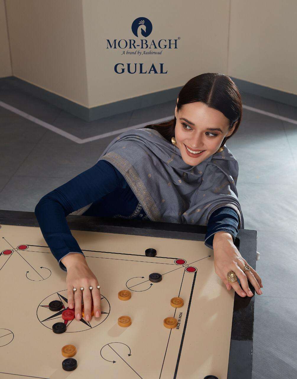 Mor Bagh Gulal Series 8446-8451 Silk Traditional Salwar Kameez