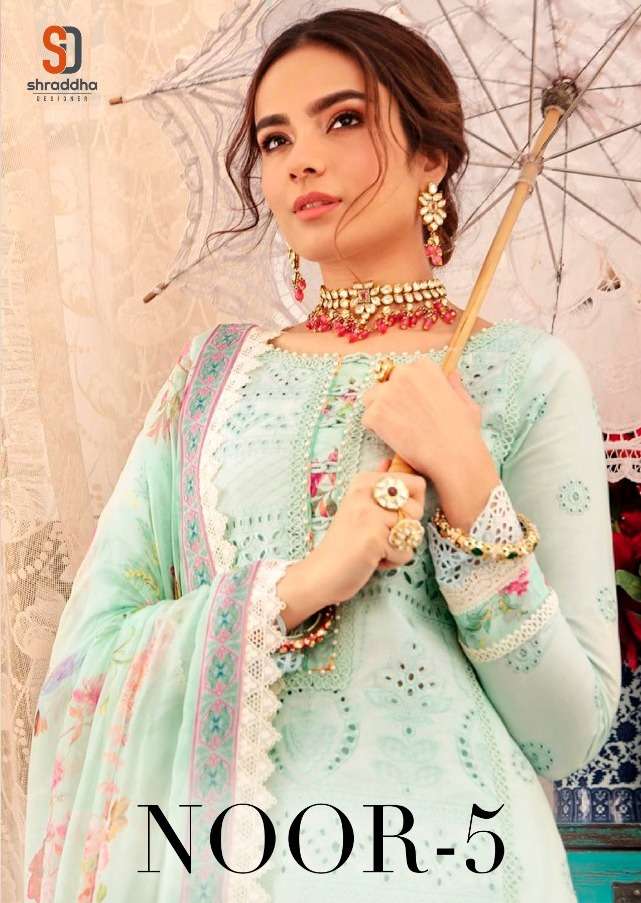 Shraddha Noor Vol-5 Series 501-504 Cambric Cotton Salwar Kameez