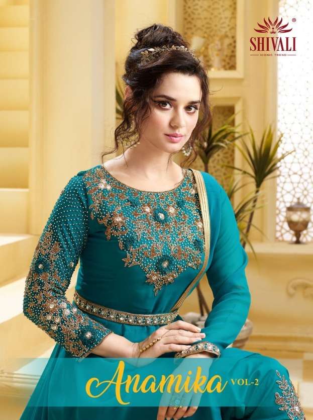 Shivali Anamika Vol-2 Series 1001-1006 Georgette Wedding Wear Suit