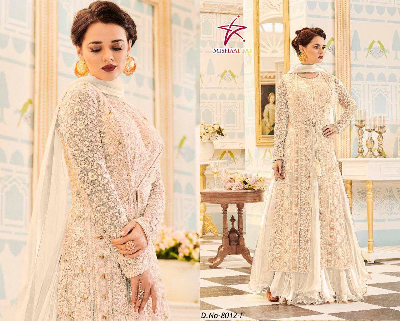 Mishaal Fab 8012 Designer Heavy Georgette Suit