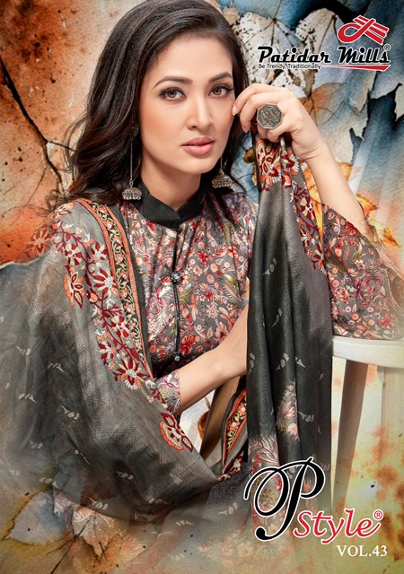 Patidaar P.style Vol-43 Series 43001-43016 Pure Cotton Suit