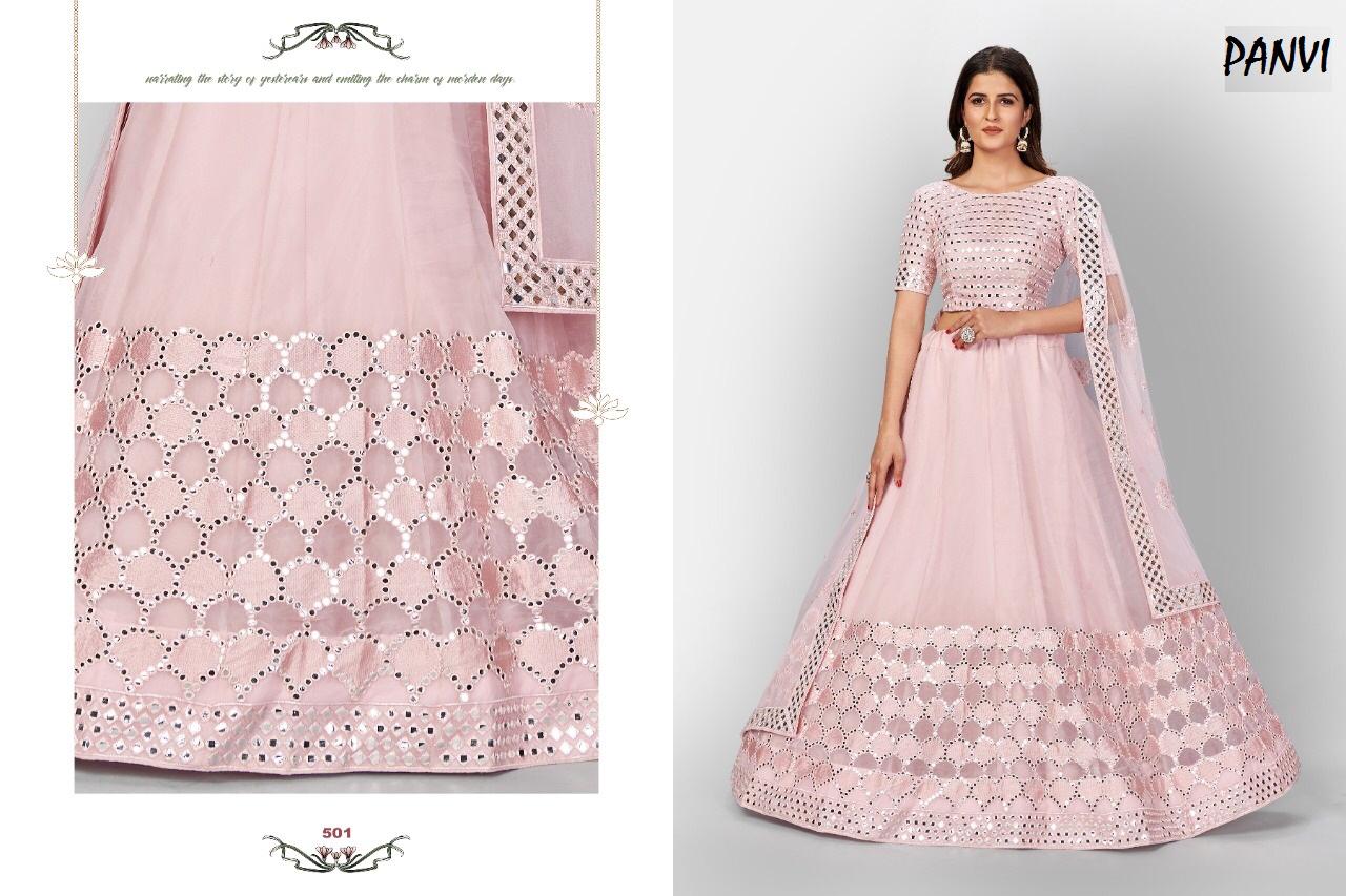 Panvi Mastana Designer Organza Lehenga