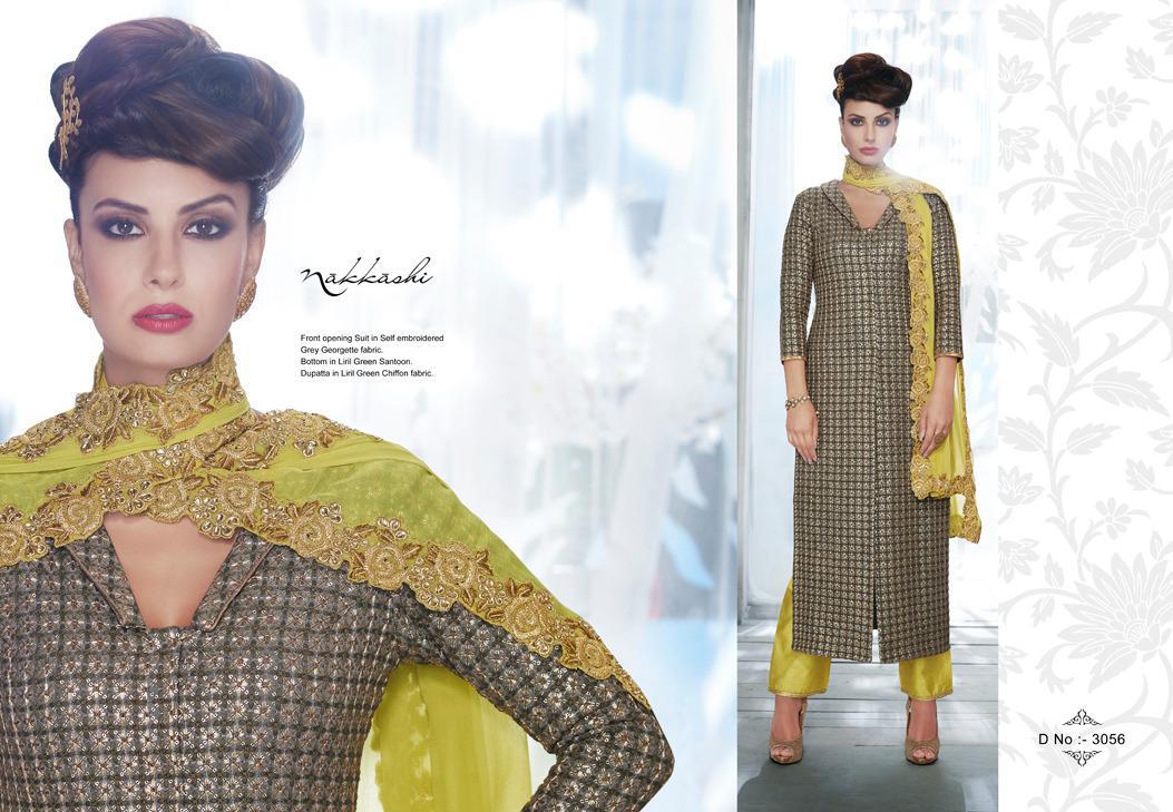 Nakkashi Designer Georgette Suit