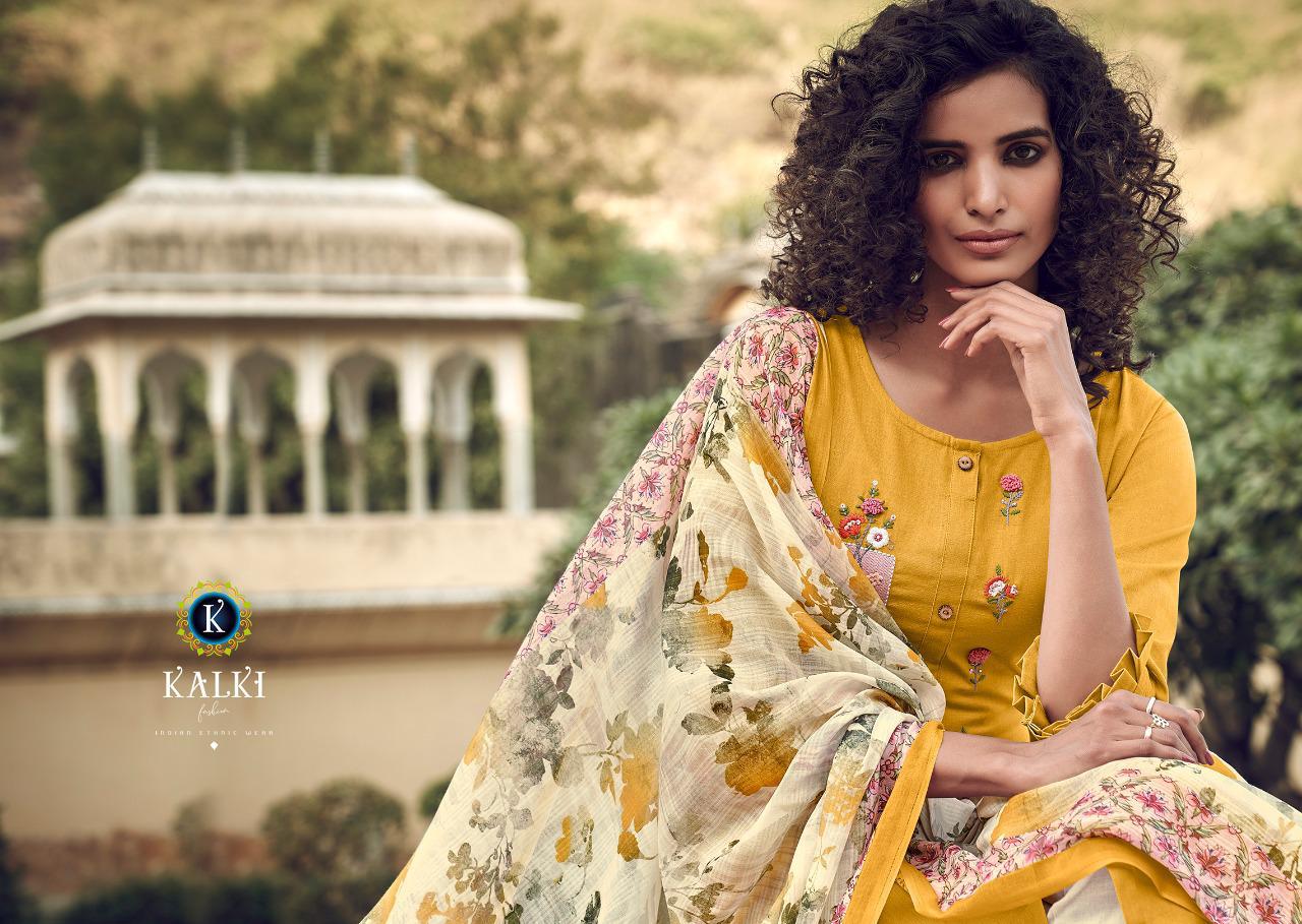 Kalki Fashion Ekvastra Series 72001-72006 Pure Viscose Cotton Suit