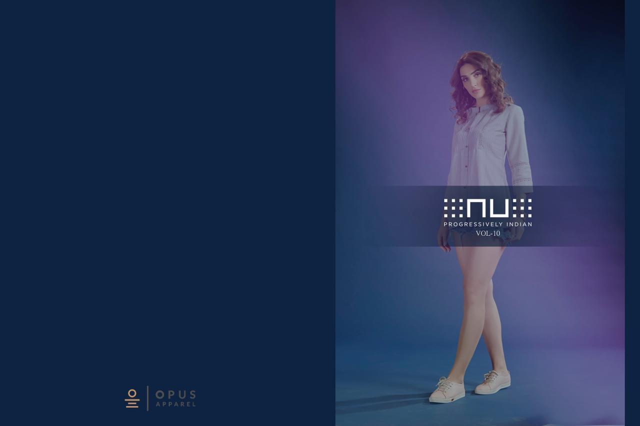 Nu Vol-10 Series 1001-1006 Viscose Most Stylish Tops