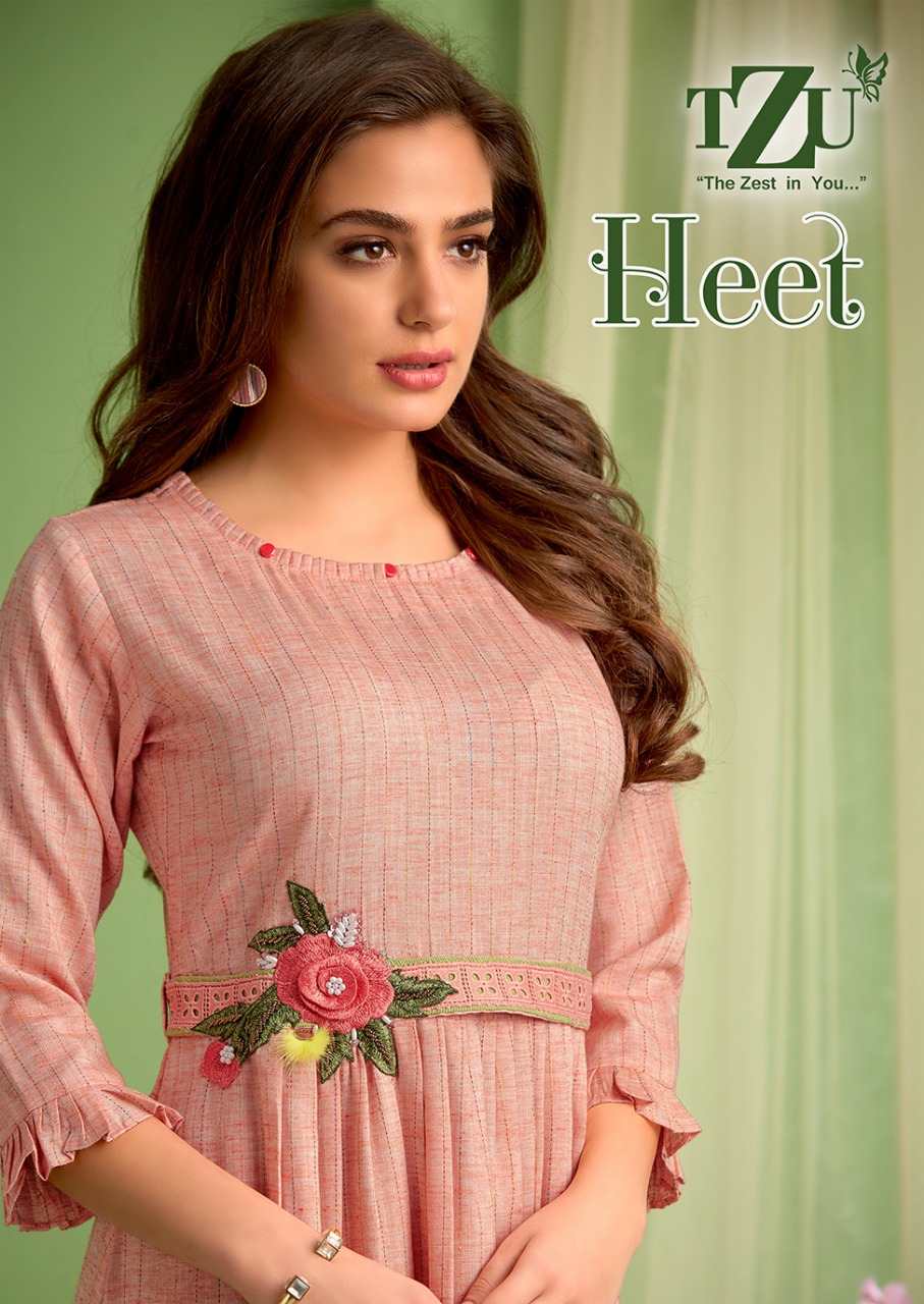 Tzu Heet Series 1001-1004 Soft Touch Fine Cotton Kurti