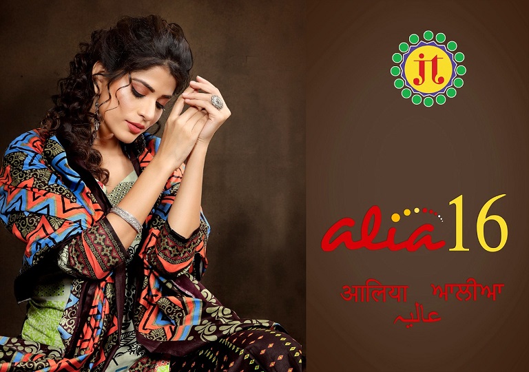 Jt Alia Vol-16 Series 16001-16015 Pure Cotton Printed Suit