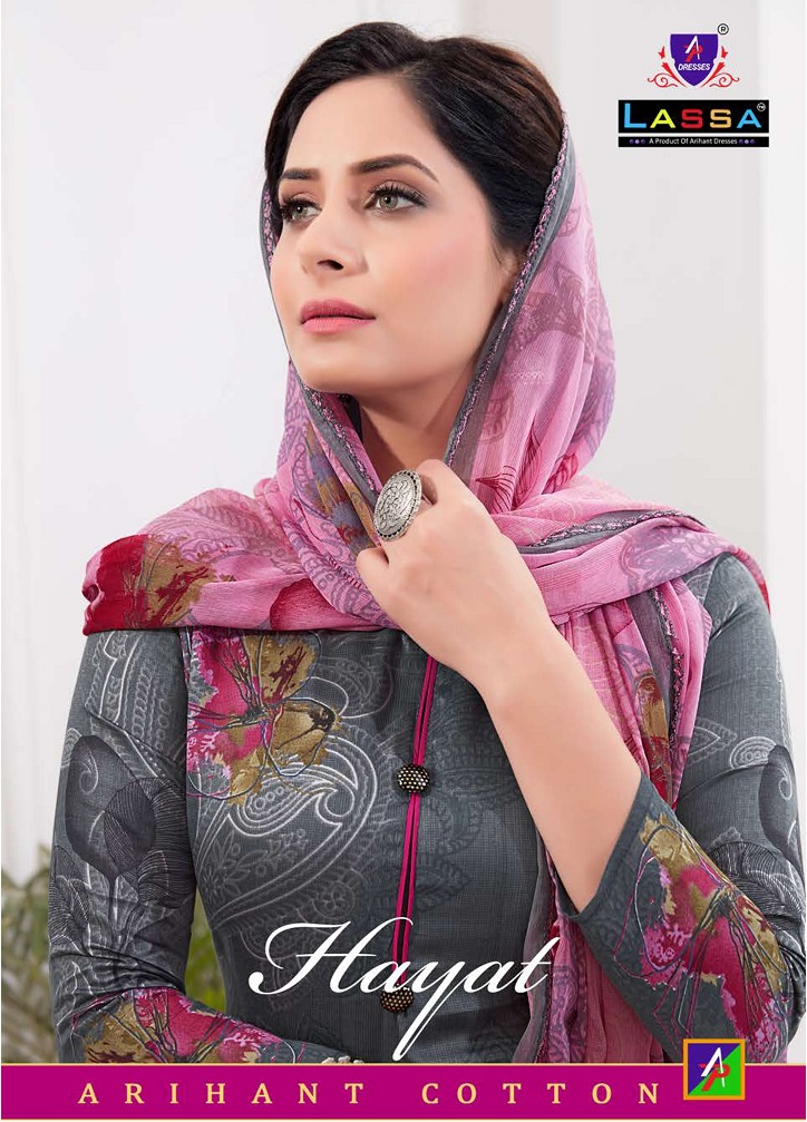 Arihant Lassa Hayat  Cotton Print Suit