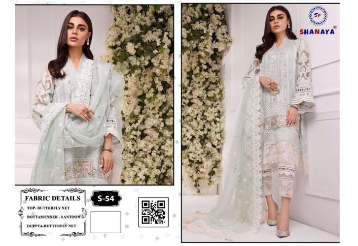 Shanaya S-54 Designer Heavy Butterfly Net Suit