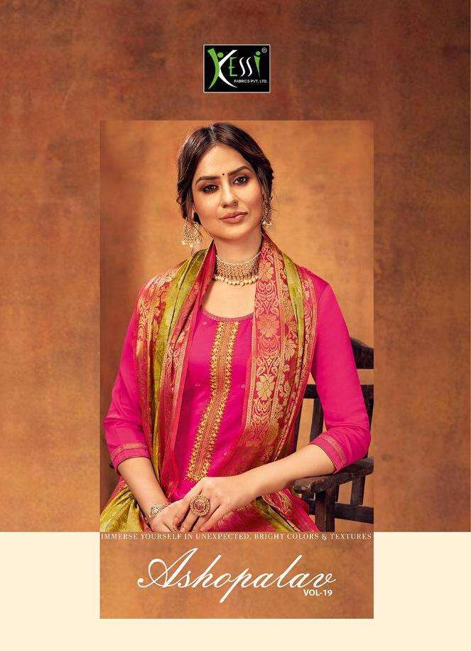 Kessi Asopalav Vol 19 Jam Silk Designer Fancy Dresses