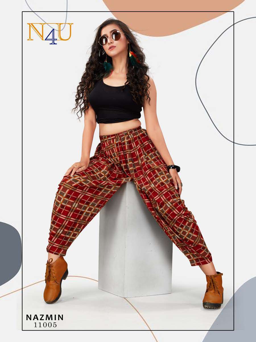 Nazmin Dhoti By N4u Printed Dhoti Pant Collection