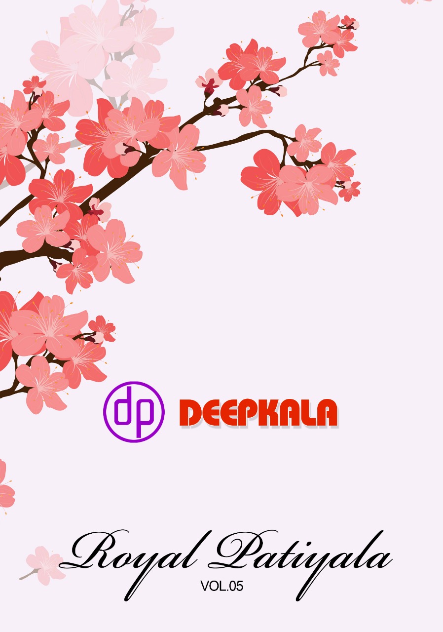 Deepkala Royal Patiyala Vol-5 Series 5001-5010 Pure Cotton Readymade Suit