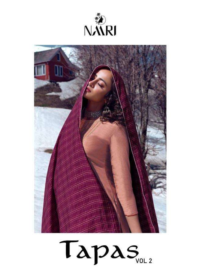 Naari Tapas Vol-2 Series 1101-1106 Tussar Silk Indian Suits