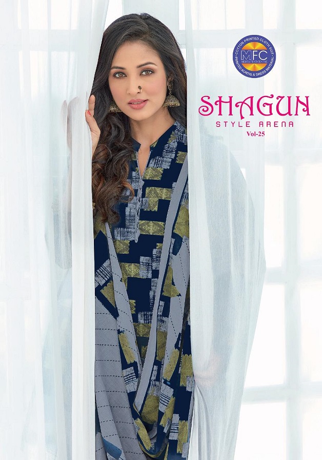 Mfc Shagun Vol-25 Pure Cotton Suit