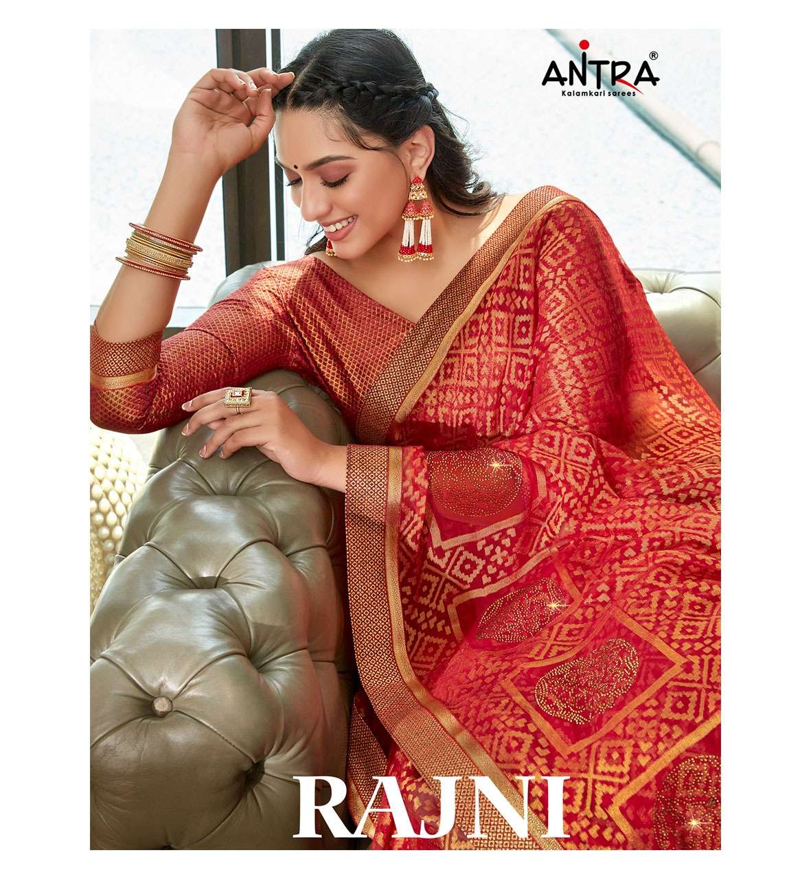 Antra Rajni Series 73901-73910 Brasso Printed Saree