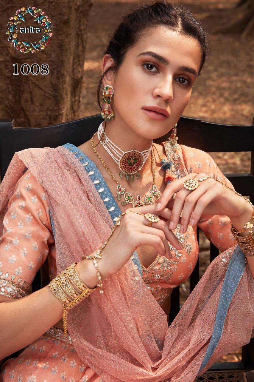 Stylishta Anita Vol 2 Silk Designer Readymade Wedding Lehenga Collection
