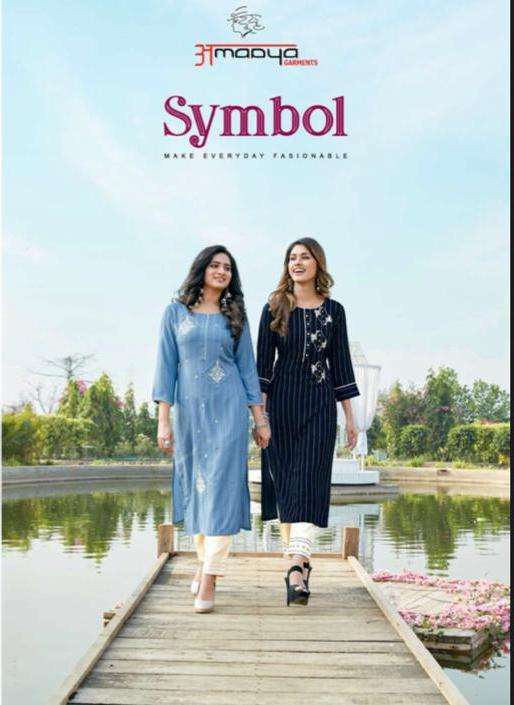 Symbol By Amaaya Designer Fancy Kurti With Pant Supplier