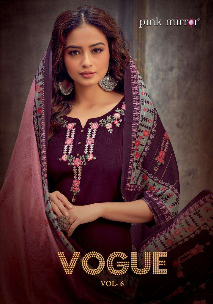 Pink Mirror Vogue Vol 6 Readymade Viscose Salwar Kameez