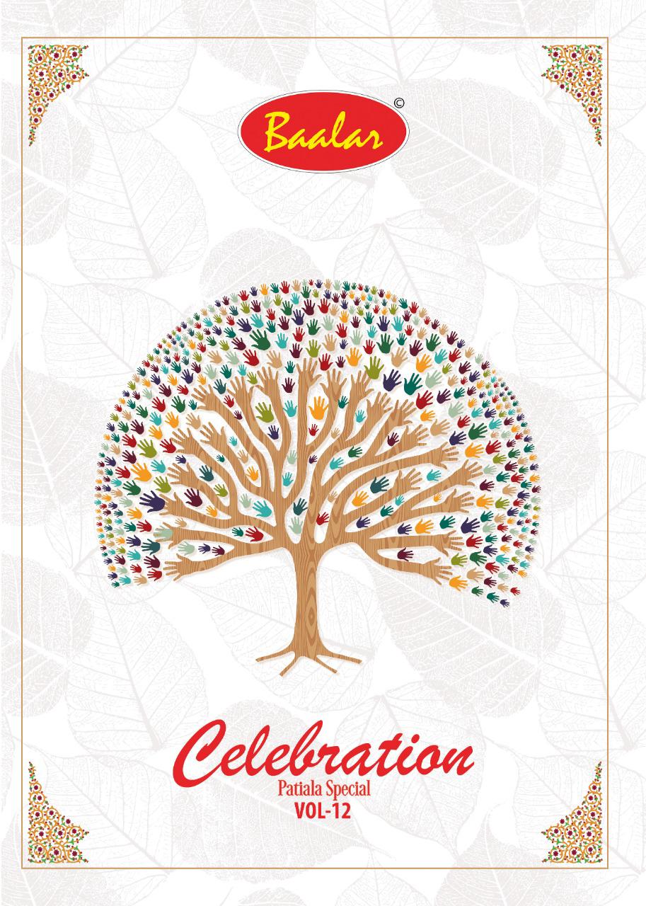 Baalar Celebration Special Patiyala Vol 12 Pure Cotton Suit