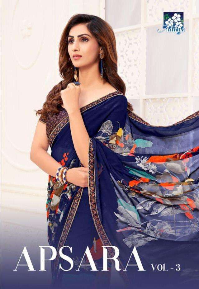 Apsara Vol 3 By Alveera Georgette Printed Daily Wear Saree