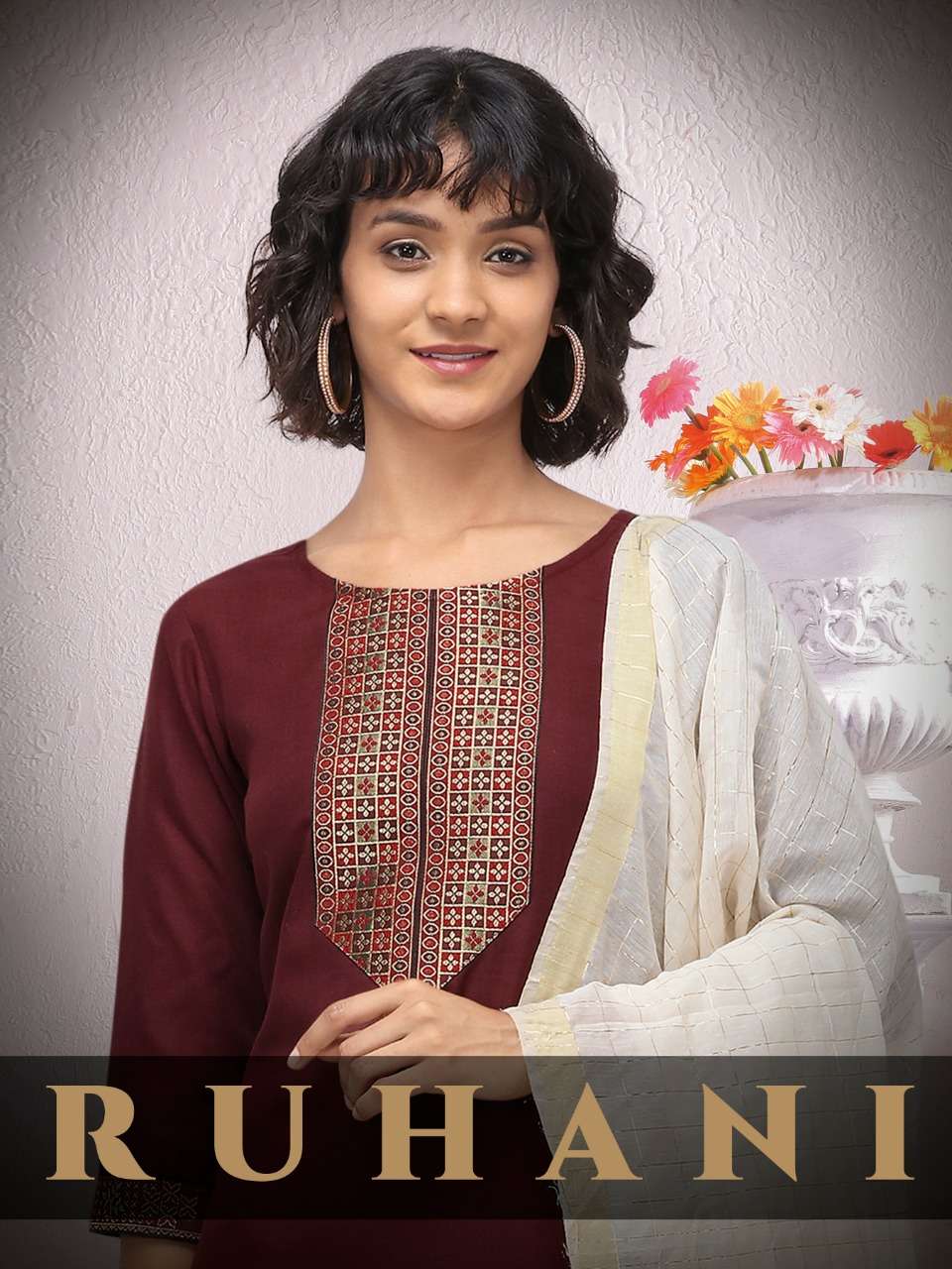 Nainvish Ruhani Series 094-097 Straight Cut Readymade Suit