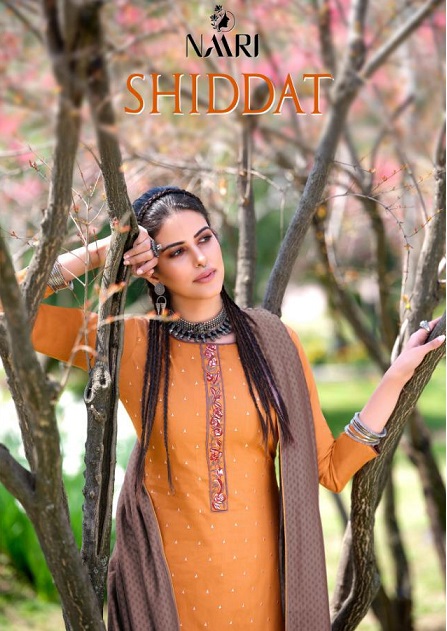 Naari Shiddat Jam Silk Cotton Suit