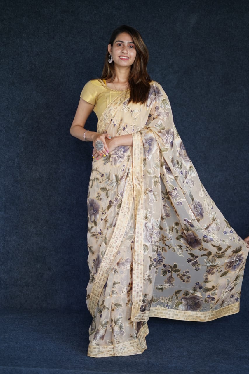 Bt-03 Designer Banglori Silk Saree