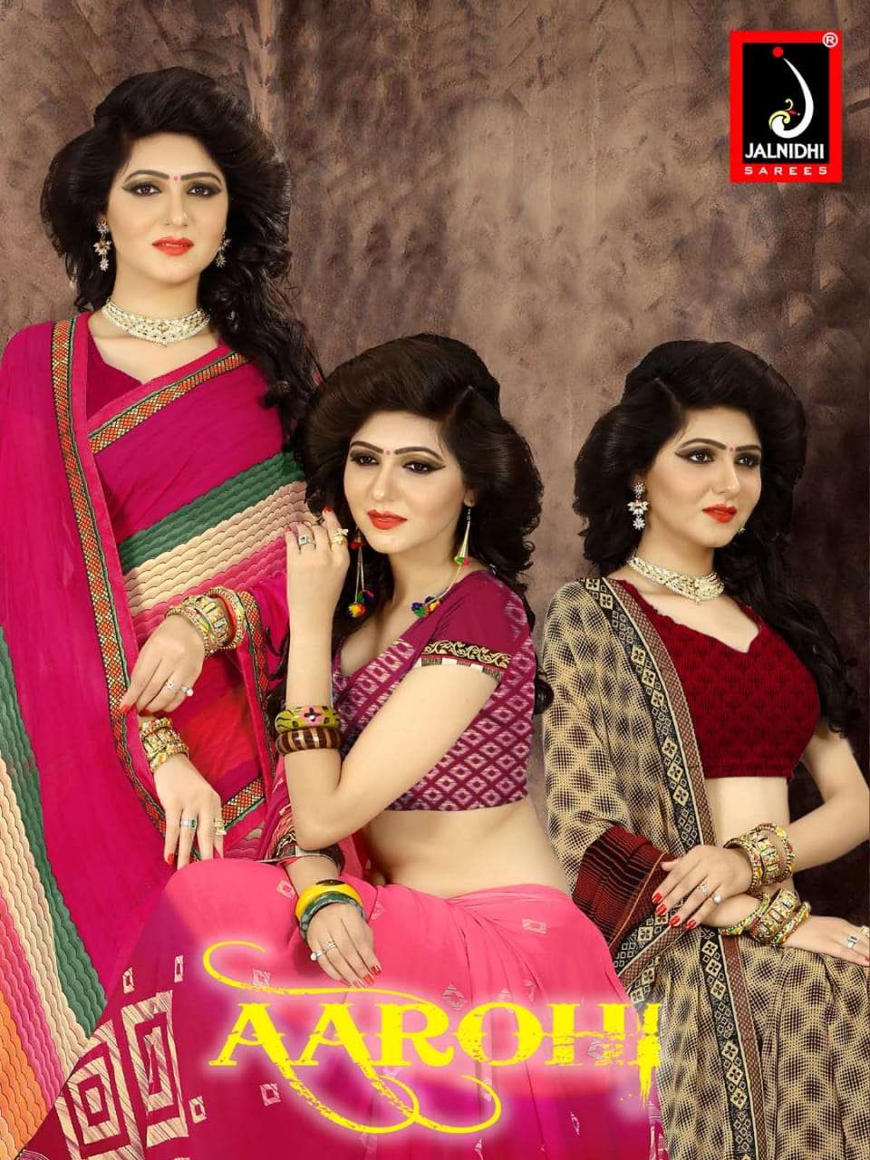 Jalnidhi Aarohi Weightless Printed Daily Wear Sarees