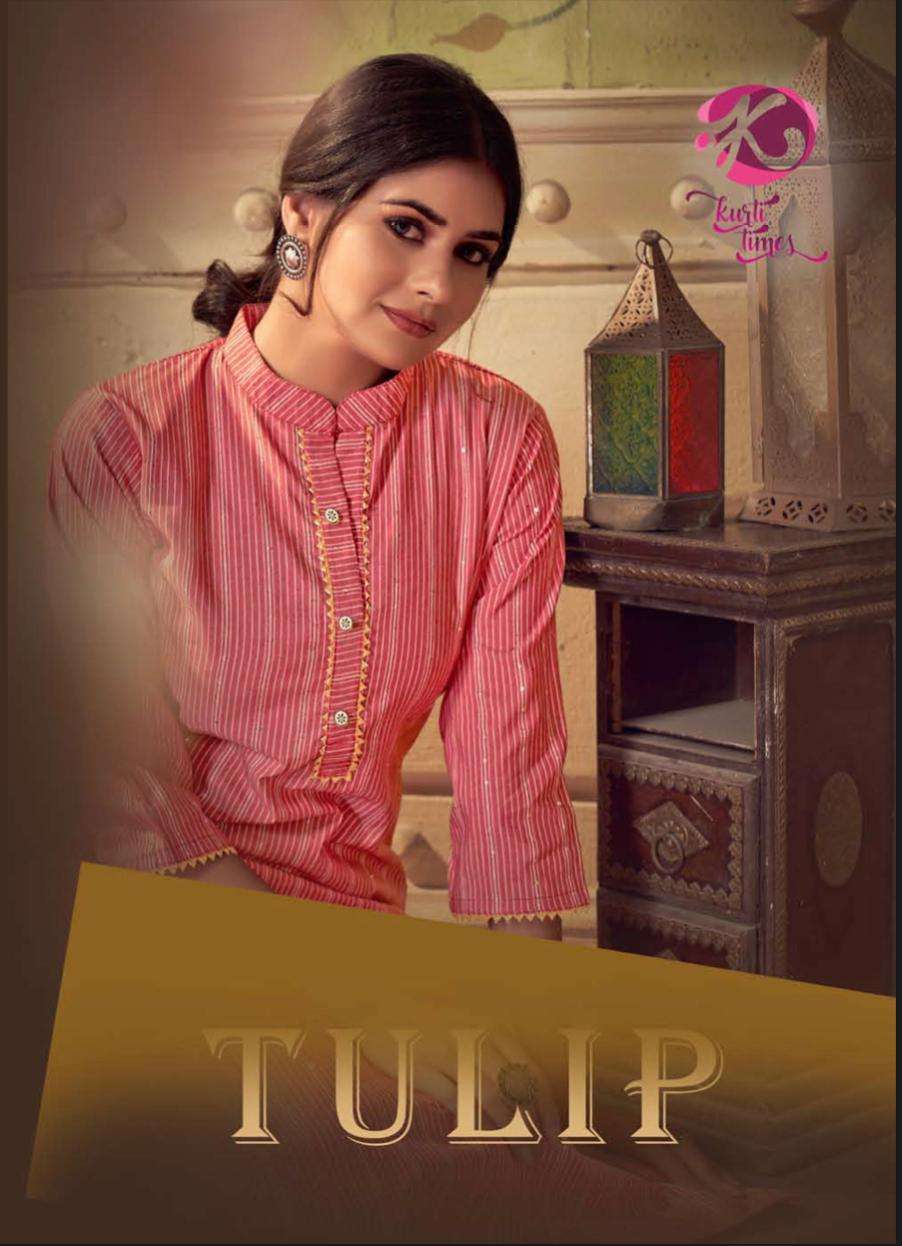 Kurti Times Tulip Series 3001-3005 Cotton Dialy Wear Kurtis