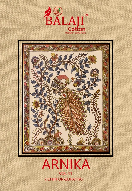 Balaji Arnika Vol-11 Series 1101-1112 Pure Cotton Suit