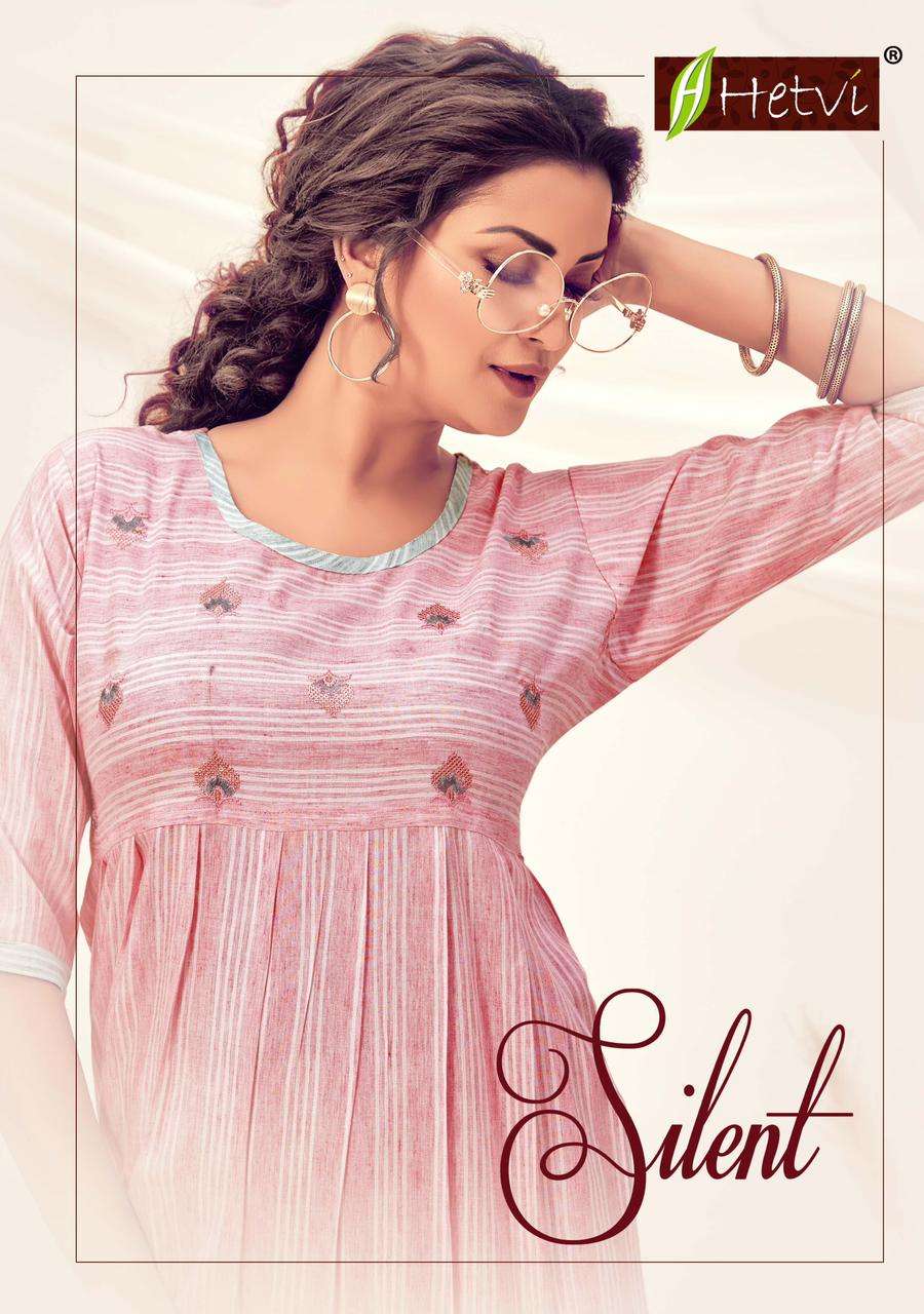 Silent By Hetvi Heavy Rayon Kurti Catlog Wholesaler