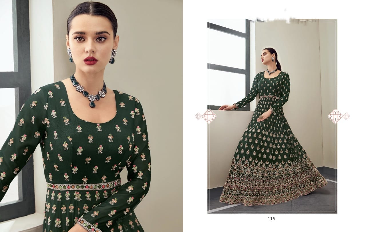 Zavia Designer Real Georgette Suit
