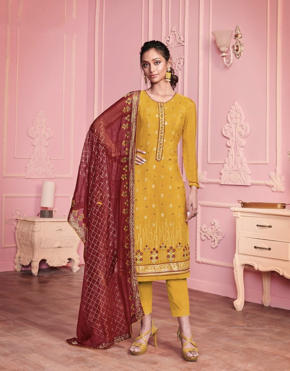 Murad Vol-3 Designer Georgette Suit
