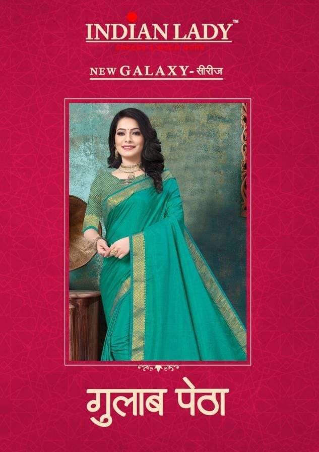 Gulab Petha By Indian Lady Vichitra Silk Casual Wear Sarees
