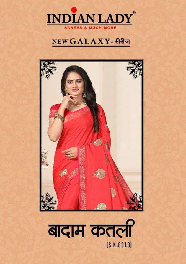Badam Katli 2 By Indian Lady Dola Silky Fancy Saree Wholesaler