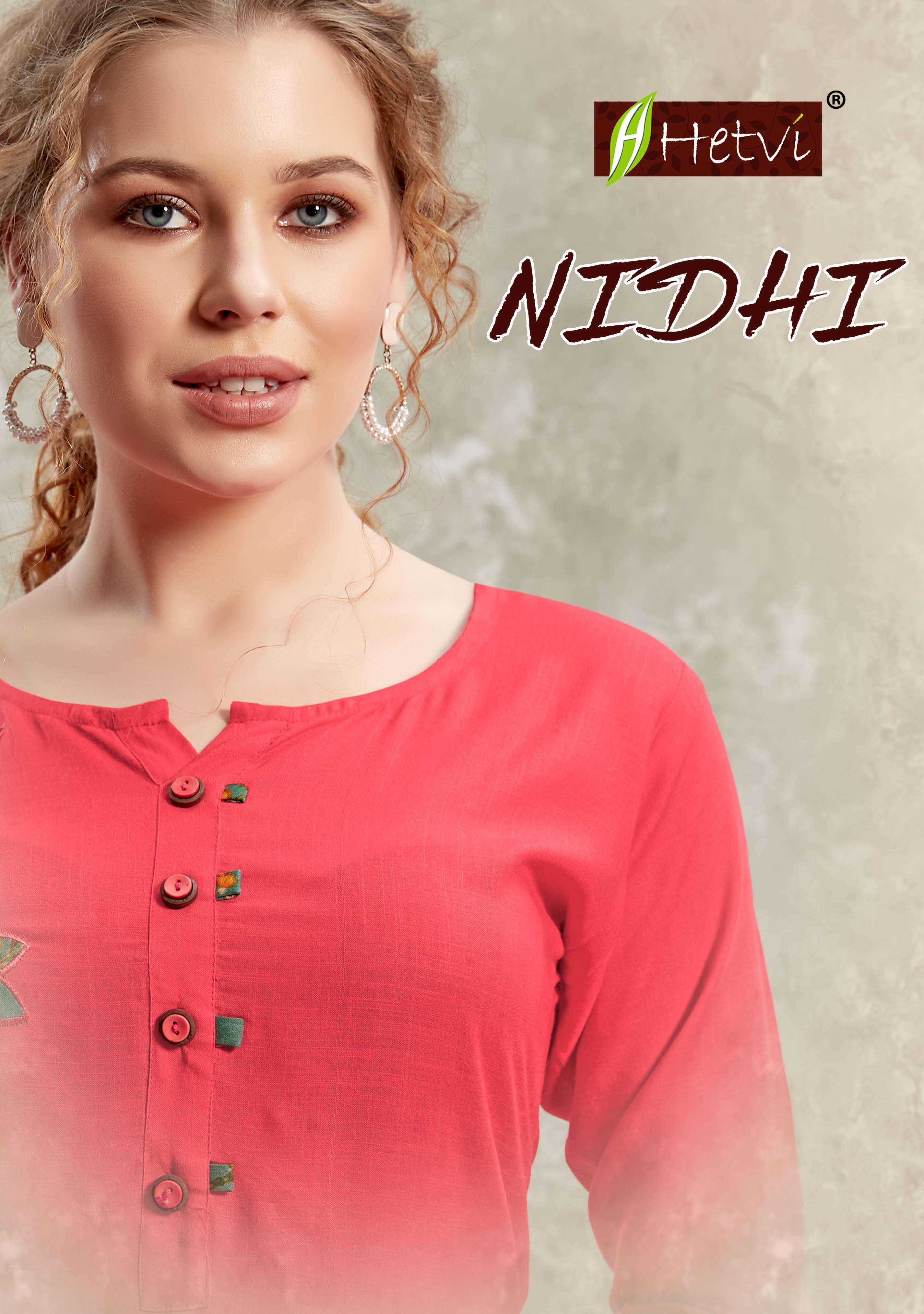 Hetvi Nidhi Series 2001-2006 Heavy Rayon Kurti With Plazo