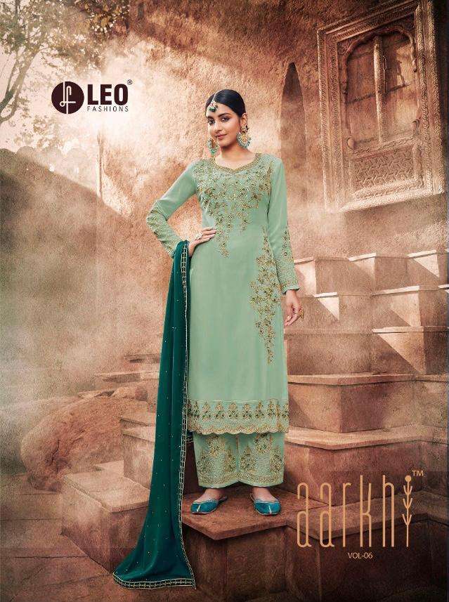 Leo Aarkh Vol 6 Georgette Beautiful Fancy Salwar Kameez