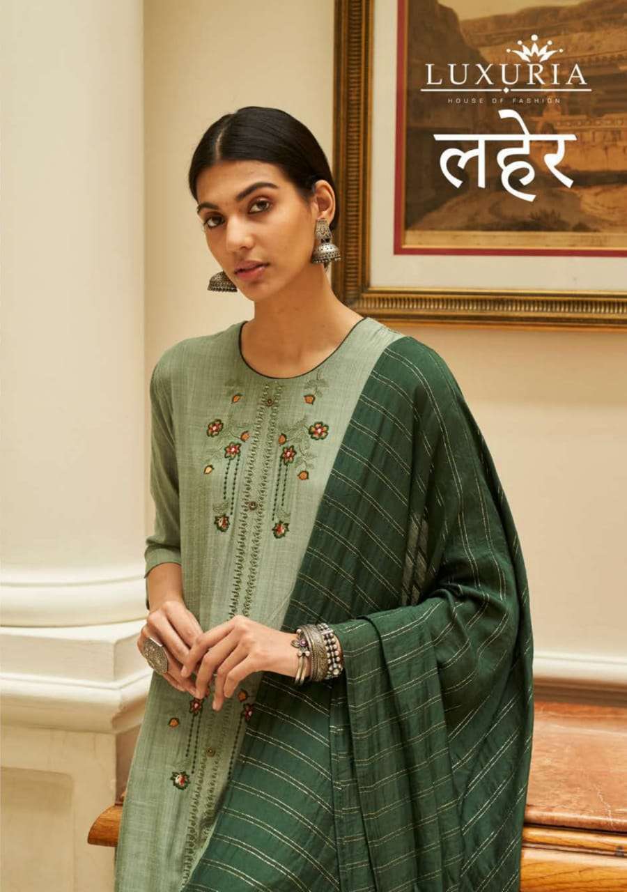 Laher By Luxuria Readymade Designer Fancy Salwar Kameez