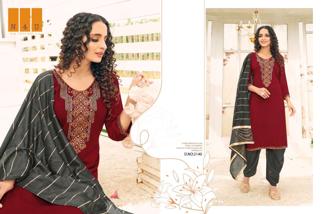 N4u Patiyala By Tunic House Designer Salwar Kameez Cataloug