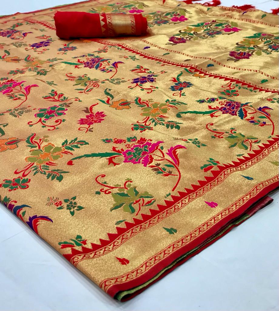Kandita Silk Designer Pure Silk Weaving Saree