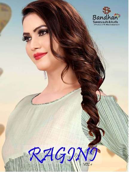 BANDHAN RAGINI VOL-1 RAYON 14 KG WITH YARN DYED KURTI 