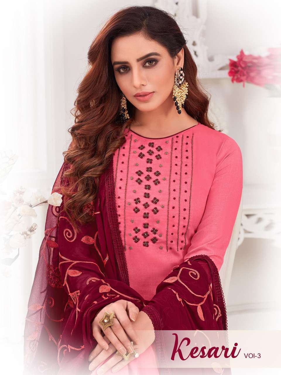 KESARI VOL 3 BY RAGHAV ROYALS COTTON SLUB DAILY WEAR FANCY SUITS