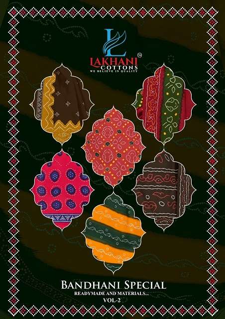 LAKHANI BANDHANI SPECIAL VOL-2 PURE COTTON SUIT
