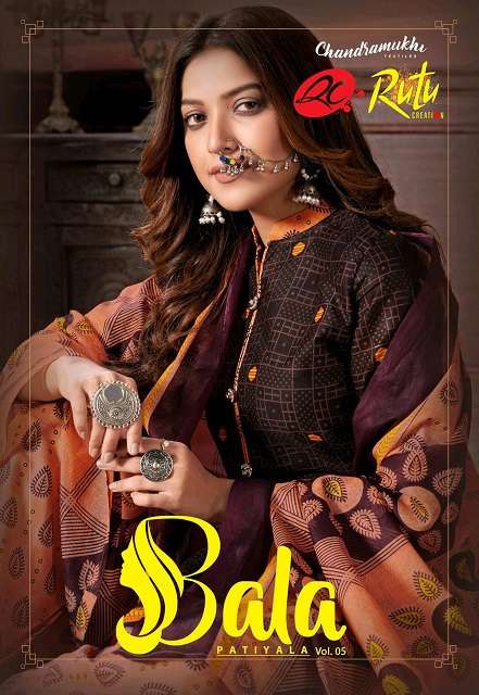 RUTU BALA PATIYALA VOL-5 cotton printed suit 